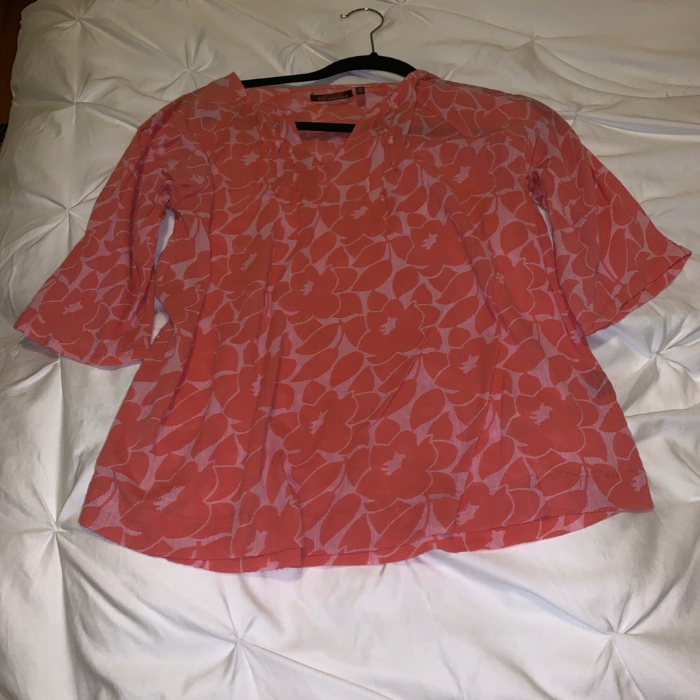Floral Hawaiian flare shirt
